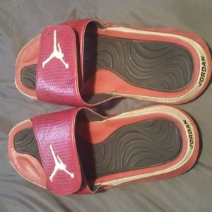 Jordan slip on sandals for men size